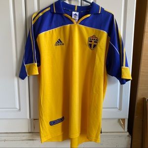 Adidas Men’s Sweden Soccer Jersey